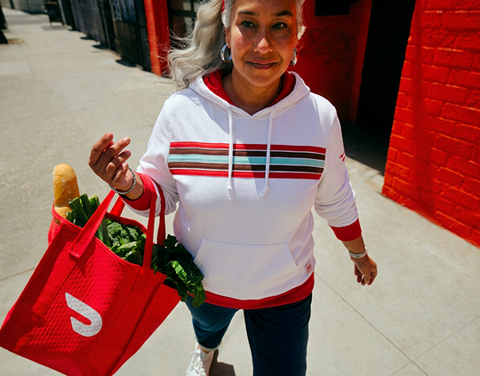 Happy Stripe Hoodie