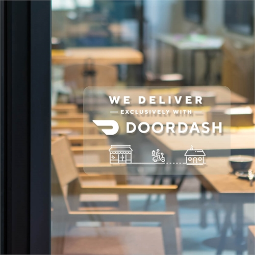 10 x 6 Exclusive Partner Window Cling