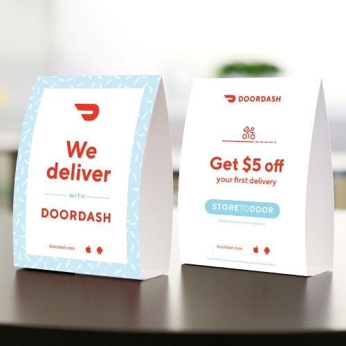 Table Tents - 5/Set