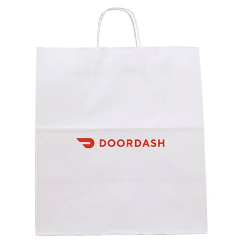 White Brute Paper Bag