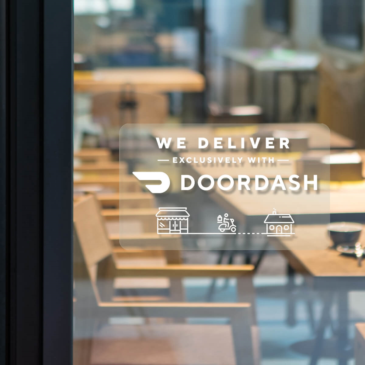 10 x 6 Exclusive Partner Window Cling